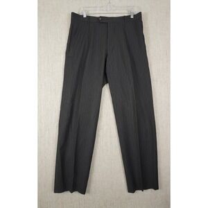 Vtg Boss Hugo Boss Trousers Mens 34x31 Einstein 100% Wool Pleated Preppy